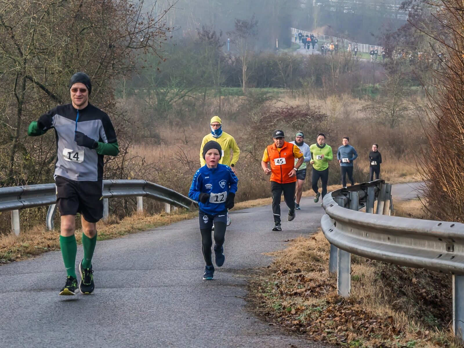 Weihnachtslauf 2025 der Sportfreunde Rückenwind in Ingelheim
