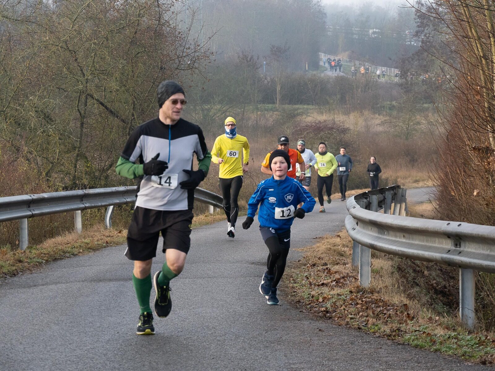 Weihnachtslauf 2025 der Sportfreunde Rückenwind in Ingelheim