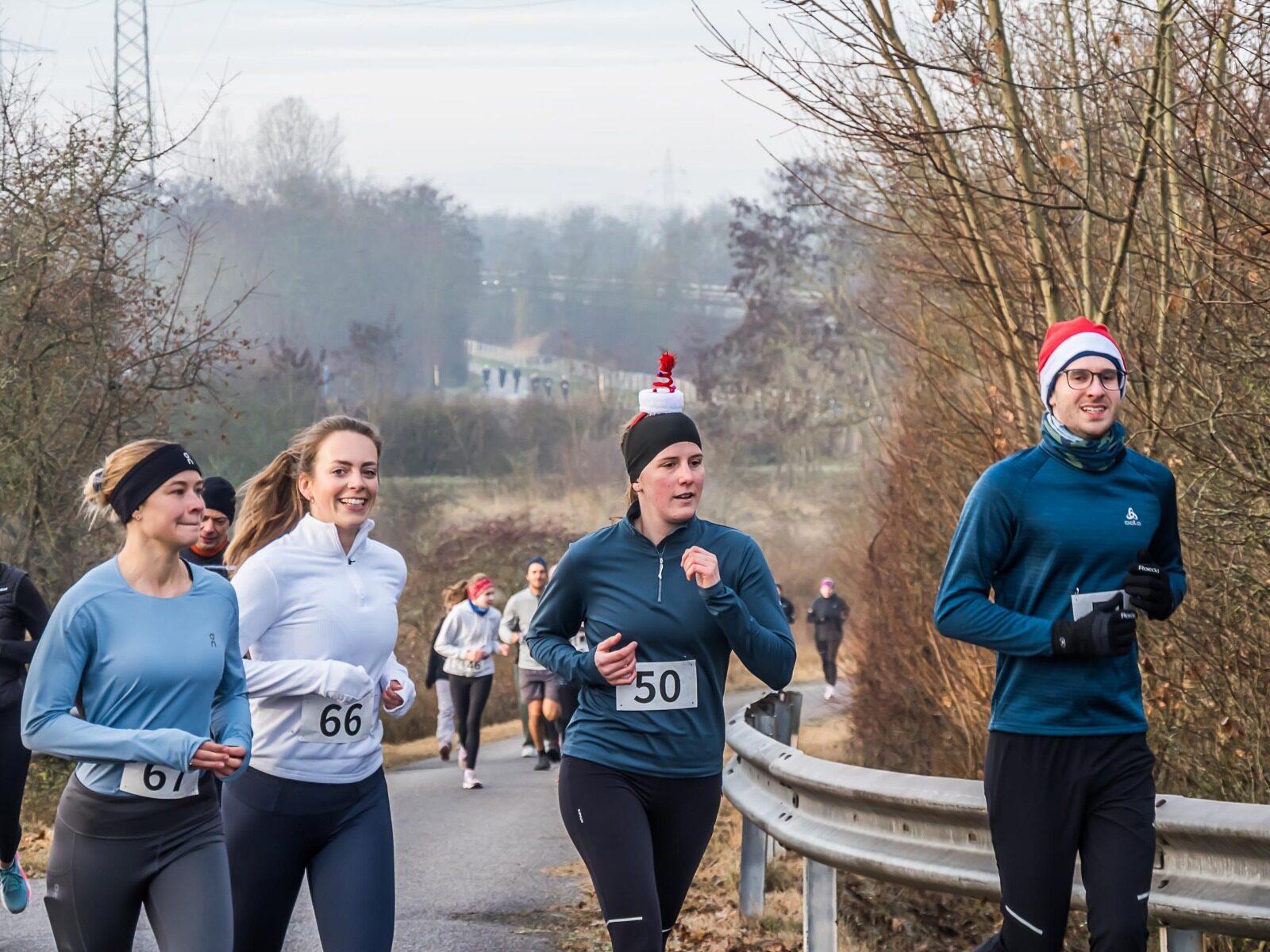 Weihnachtslauf 2025 der Sportfreunde Rückenwind in Ingelheim