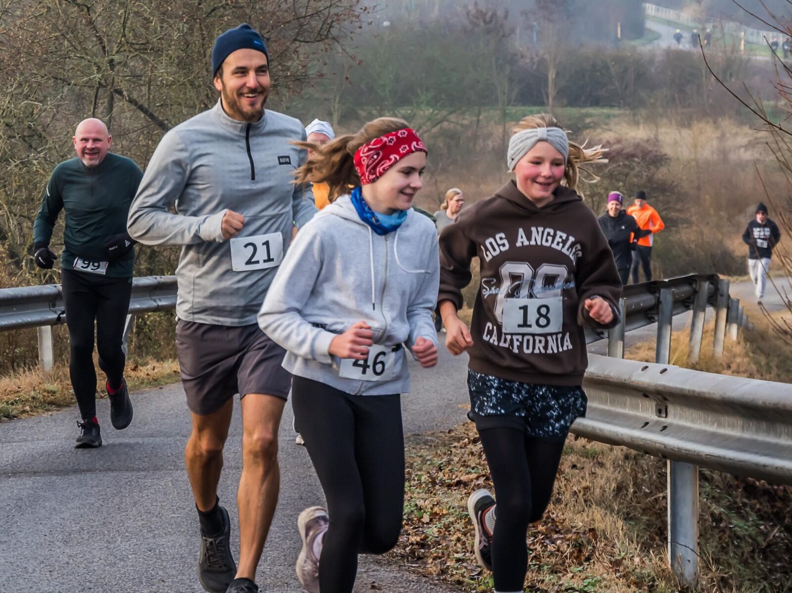Weihnachtslauf 2025 der Sportfreunde Rückenwind in Ingelheim