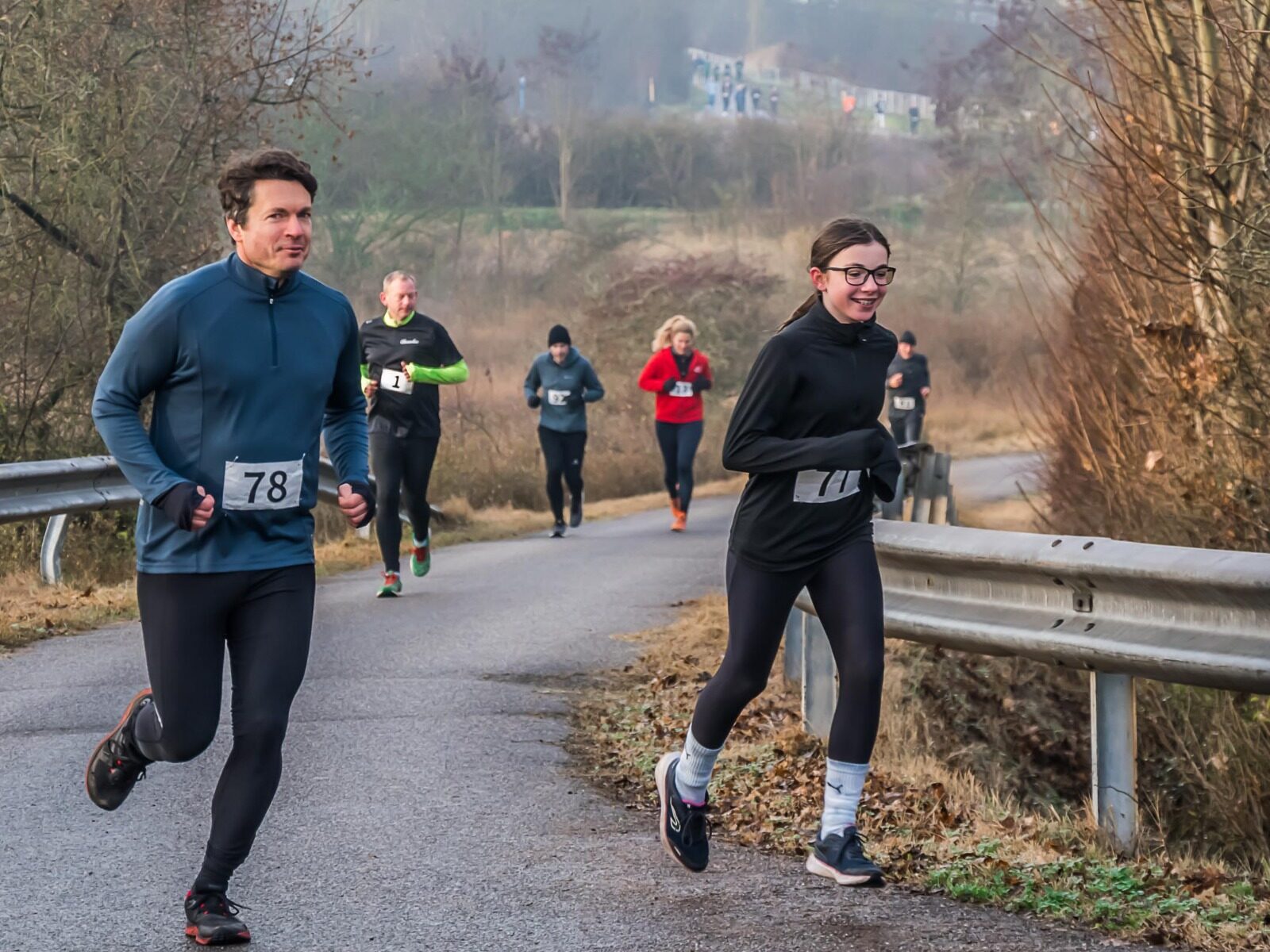 Weihnachtslauf 2025 der Sportfreunde Rückenwind in Ingelheim