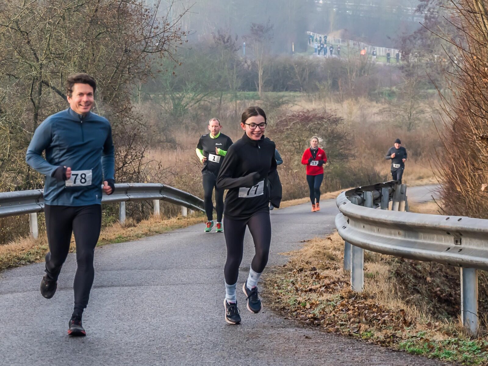 Weihnachtslauf 2025 der Sportfreunde Rückenwind in Ingelheim