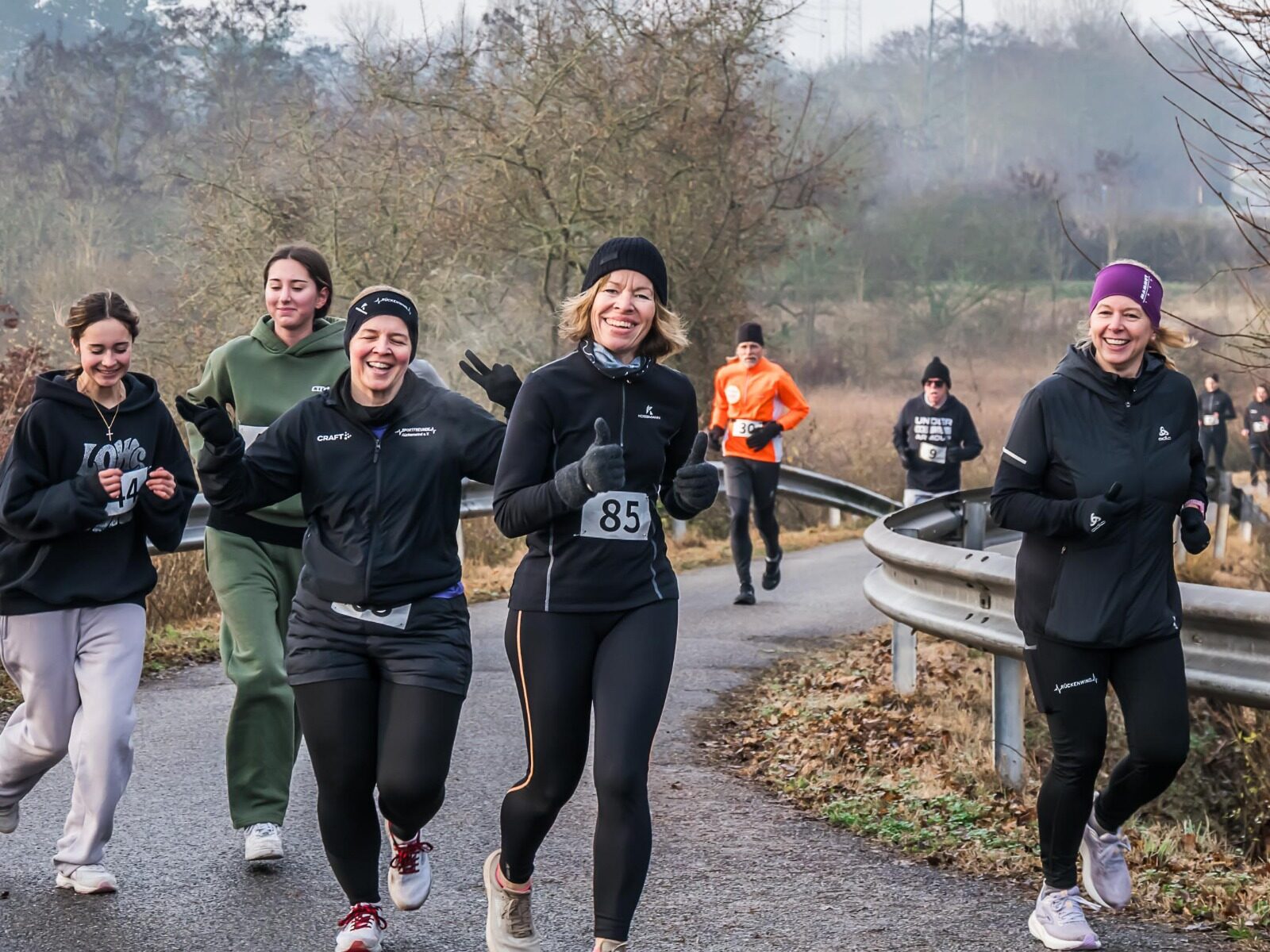 Weihnachtslauf 2025 der Sportfreunde Rückenwind in Ingelheim